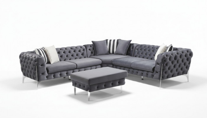 Canapé d'angle Canapé d'angle Canapés Canapé Chesterfield Paysage de vie