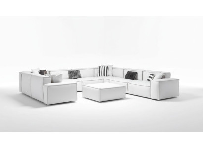 Tabouret Blanc Salon Meubles Élégants Design de Luxe Style Italien