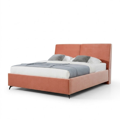Lit Rosa Chambre Bois Mobilier Textile Lits Hôtel Style Art Déco