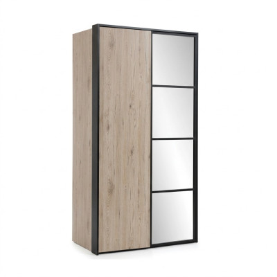 Placard de garde-robe loft armoire multi-usage - Armoire en bois meubles armoires brun