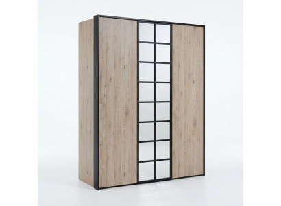 Armoire Marron Mobilier en Bois Design Luxueux Mobilier de Chambre Moderne