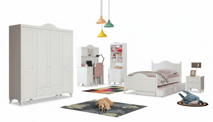 Armoire Armoire Classique Armoires Meubles Bois pour Chambre Blanche nouvelle