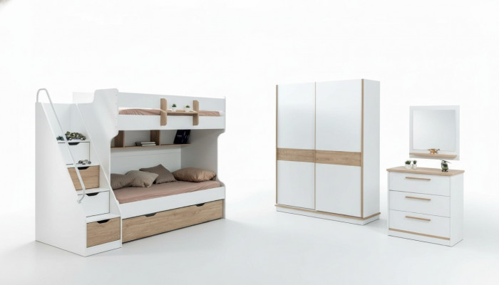 Conception Armoire Porte Coulissante Armoire Chambre Armoires Bois Blanc Brun
