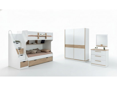 Conception Armoire Porte Coulissante Armoire Chambre Armoires Bois Blanc Brun