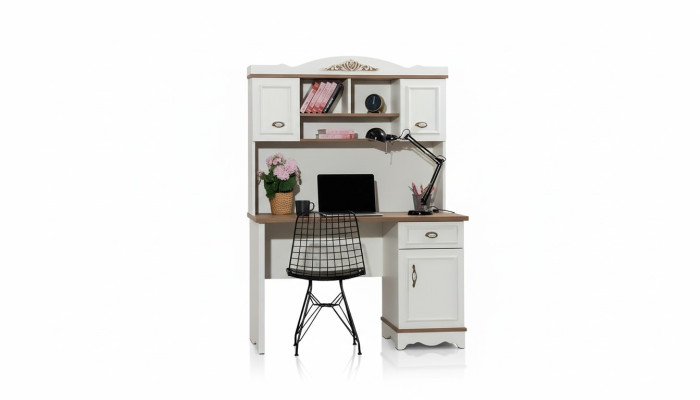 Bureau blanc Chambre d'enfant Chambre de jeunes Design de luxe Tables modernes neuves