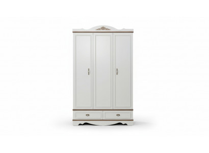 Armoire de luxe classique Armoire Armoire Mobilier en bois Armoires blanches de chambre