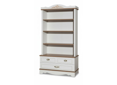 Étagère blanche pour chambre de jeunes, bibliothèque, étagère, meuble, étagère de chambre à coucher, neuf.