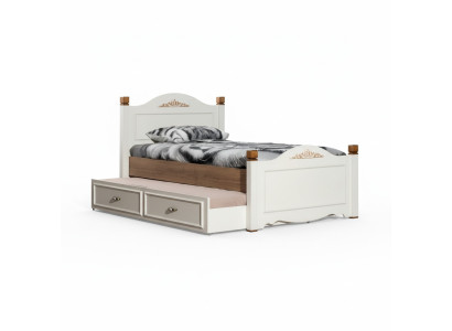 Lit pour enfants Chambre d'enfants Lit Chambre Design de luxe Mobilier Bois Chambre de jeunes