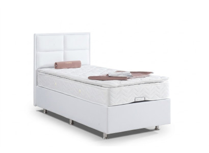 Boxspring Bed Single Beds Furniture Beds 120x200cm with Mattress Double  Lit Boxspring Lits Simples Meubles Lits 120x200cm avec Matelas Double