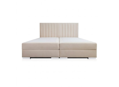 Un lit confortable et fonctionnel est fabriqué avec des matériaux de haute qualité dans un style moderne.