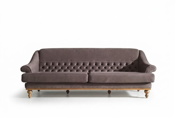 Canapé de salon moderne en tissu à 3 places设计者布满的沙发