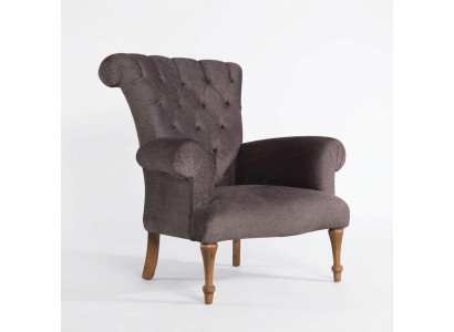 Canapé Chesterfield Canapé Canapé en Tissu de Relaxation Luxueux Fauteuil Rembourré Marron Design