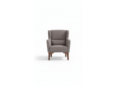 Fauteuil de luxe Rembourrage Mobilier Salon Fauteuil 1 place Tissu nouvelle couleur marron