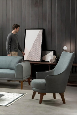Fauteuil moderne une place, design fauteuil, salon ameublement.