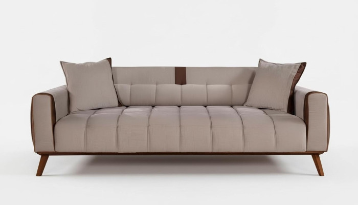 Canapé 3 places Tissu Canapé Canapé Rembourrage Suite Coussin de siège Trois places