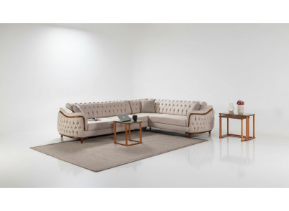 Canapé d'angle À vivre Paysage chesterfield Canapé Tapisserie Canapés Meubles