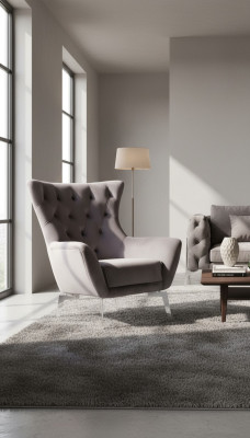 Fauteuil de luxe monoplace 1 place Rembourrage Tissu designer Textile Moderne