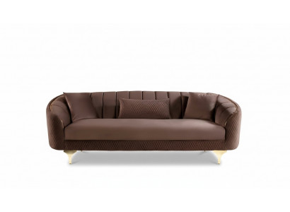 Sofa du salon Canapé 3 places Canapés Canapé rembourré Tissu de canapé Meubles Ameublement