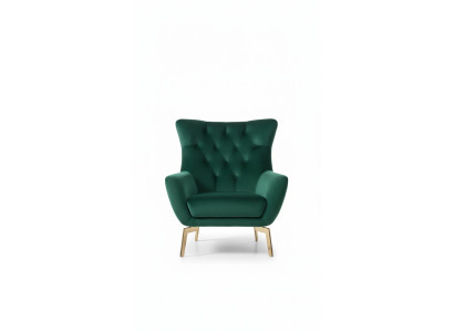 Fauteuil de luxe une place moderne 1 place Rembourrage tissu designer textile