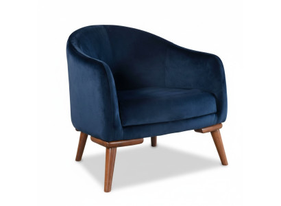 Fauteuil moderne une place de designer, rembourrage en tissu, nouveau.