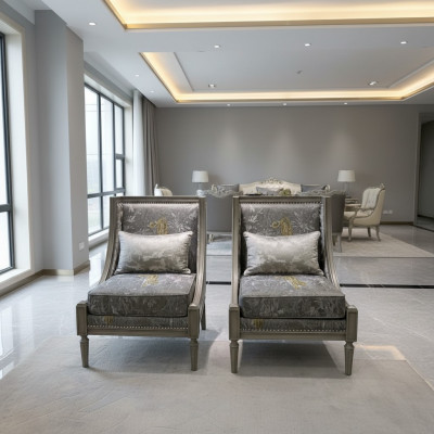 Fauteuil en tissu design de luxe un siège rembourré Siège rembourré EinSeat Mobilier neuf