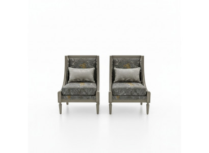 Fauteuil en tissu design de luxe un siège rembourré Siège rembourré EinSeat Mobilier neuf
