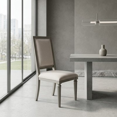 Chaise de salle à manger Chaises de luxe Chaise de haute qualité Fauteuil inclinable en bois