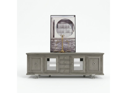 Console Armoire Lowboard Meubles Armoires Buffet Buffet Salon Buffet Bois Gris