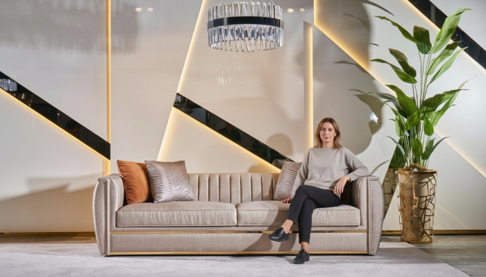 Canapé trois places de luxe Canapés 3 places Design Mobilier de design moderne Nouveau