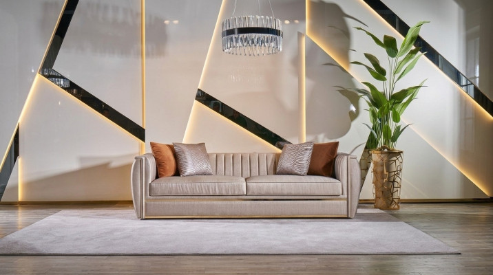 Canapé trois places de luxe Canapés 3 places Design Mobilier de design moderne Nouveau
