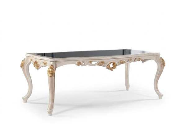Table Salle à manger TABLE Table à manger Salle à manger Bois Tables LUXE BAROQUE ESS Mobilier neuf