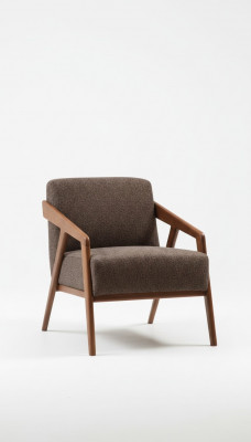 Fauteuil d'appoint Salon 1 place Tissu Polyester Style Moderne Design De Luxe Nouveau