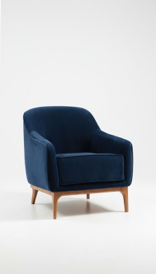 Luxury Fauteuil Seater Salon 1 Place Tissu Polyester Style Design Moderne Nouveau