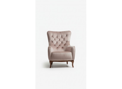 Fauteuil une place de luxe 1 place Siège rembourré Designer Tissu de siège Textile Moderne