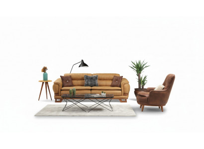 Suite Canapé Ensemble Canapé Luxe Complet et Ensemble de Canapé 3+1 Place Fauteuil