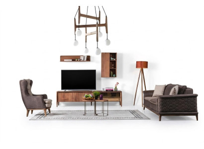 Ensemble de canapés Canapé Suite de luxe Canapés Fauteuil 3+1 Places Tissu Design Moderne Nouveau