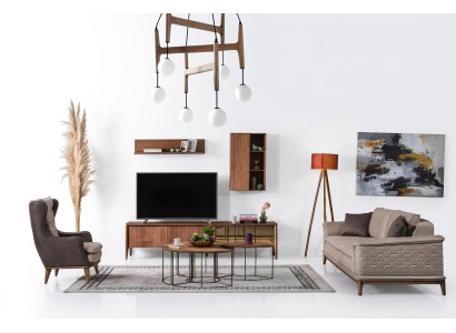 Luxe Canapé ensemble Canapé Suite Canapés Fauteuil 3+1 Places Tissu Design Moderne neuf