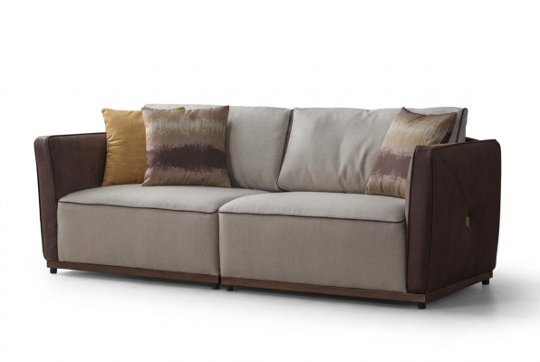 Canapé 2 places de luxe 2 places Salles de séjour moder Polyester Tissu neuf