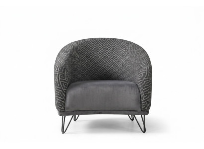 Fauteuil Canapé 1 place Canapé Rembourrage Fauteuil Club Tissu Moderne Salon