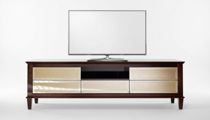 Meuble TV bas Meuble buffet Commode Salon Moderne Design en bois Meubles