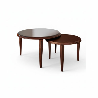 Table basse Table d'appoint Table Table à café en bois Tables rondes Tables en bois Meubles neufs