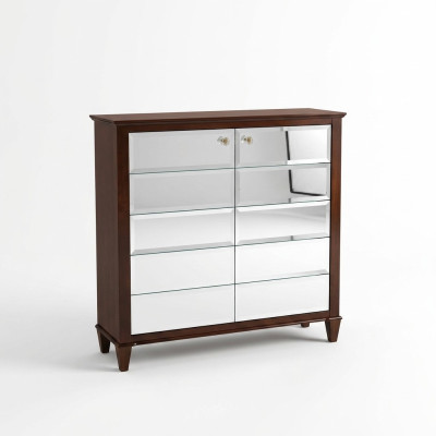 Bahut Commode Armoire Classique Armoires de Luxe Salon Classique Marron