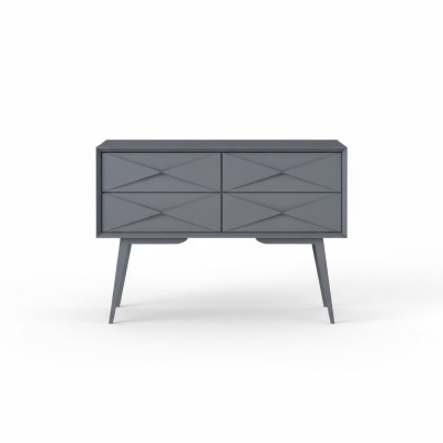 Commode Armoire Buffet Commodes modernes en bois Gris Bois Buffets Nouveaux meubles