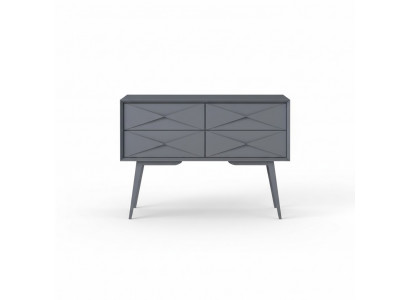 Commode Armoire Buffet Commodes modernes en bois Gris Bois Buffets Nouveaux meubles