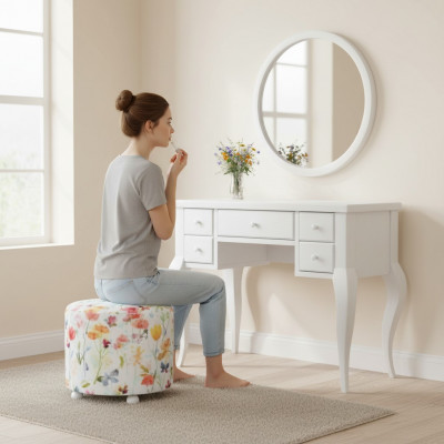 Suite Coiffeuse Tabouret Chambre d'enfant Mobilier Chambre d'enfant Moderne Luxe Bois