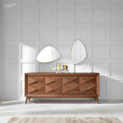 Enfilade Commode Armoire Classique Luxueux Commodes Armoire Salon Marron