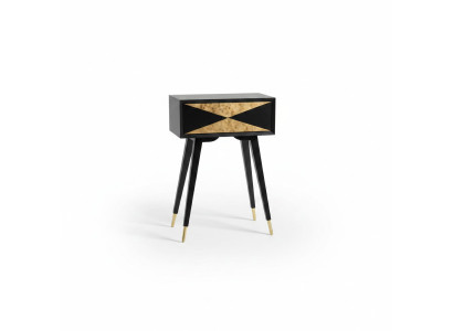 Table Console Table Console Commode Table d'appoint Bois Moderne Luxe Or Design
