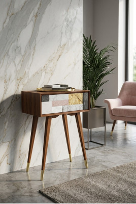 Console table = Table console Chest of drawers = Commode Side table = Table d'appoint Wood = Bois Modern = Moderne Luxury = Luxe Design = Design New = Nouveau