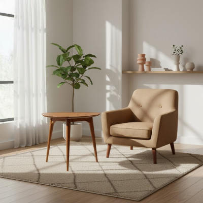 Table basse Table d'appoint Table d'appoint Table basse Marron Bois Table en bois neuve