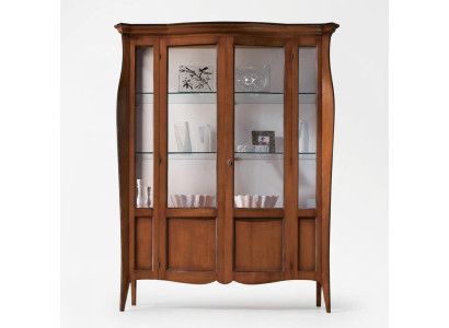 Vitrine Armoires Vitrines Armoire Bois Verre Meubles Salon Classique Buffet